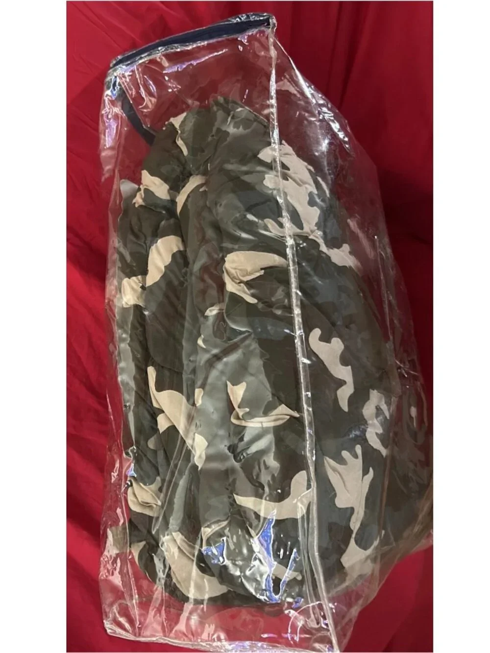 NEW~FULL/QUEEN sz Comforter~Tommy Hilfiger garrison green camo camouflage~Cotton